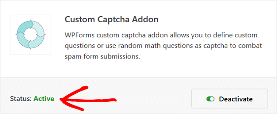 Custom Captcha Addon