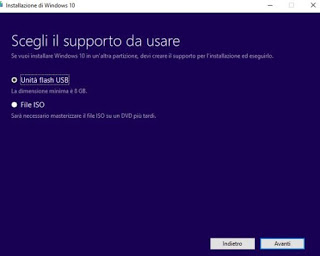 Scaricare Su Chiavetta Usb File Di Installazione Per Windows 10