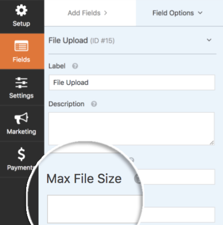 Max File Size