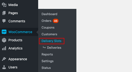 Delivery Slot Woocommerce