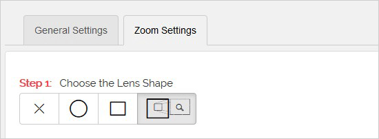 Select Zoom Lens
