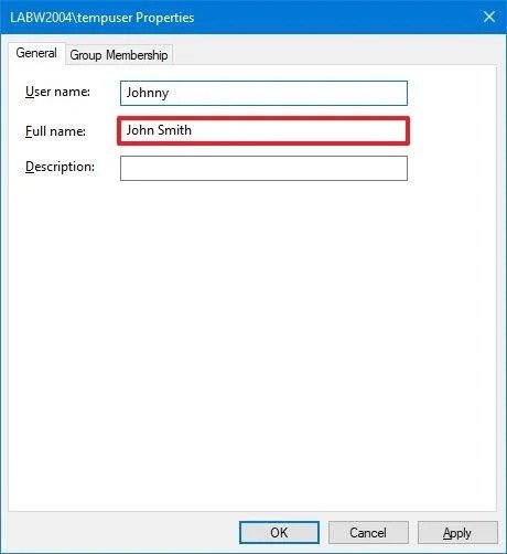 Change Account Name Netplwiz Windows 10
