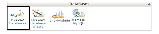 Databaseincpanel 1