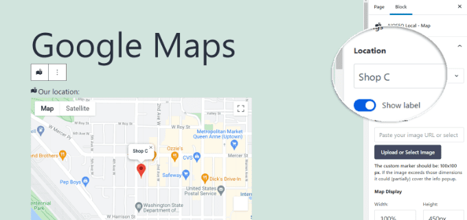 Scgehliere Quale Posizione Mostrare In Google Maps