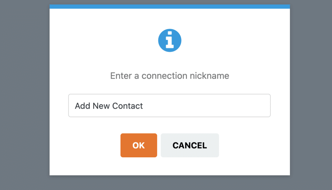 Connection Nickname In Salesforce
