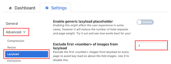 Exclude Lazy Load Image