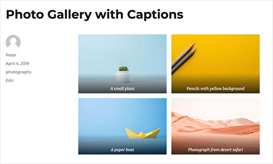 Gallerywithcaptions