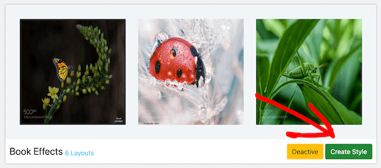 Image Hover Create Style