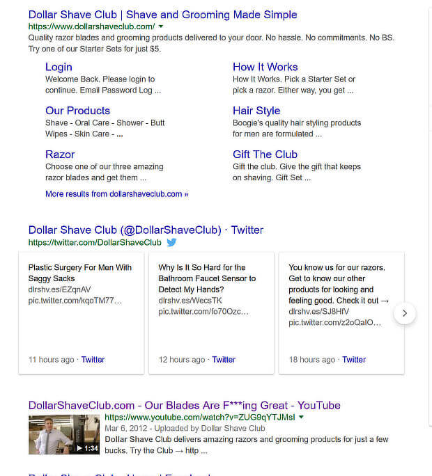 How Social Media Affects Seo Dollar Shave Google Search