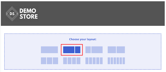 Select Seedprod Layout