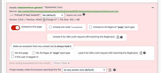Unloadfiles Pagebypage