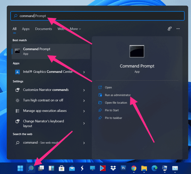 Search Prompt In Windows 11